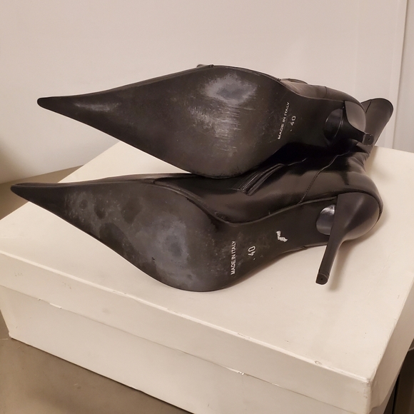 Pointy Premium Leather Boots - Picture 4 of 5